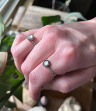 Load image into Gallery viewer, Birthstone Stacker Style Rings, Assortment of Gemstones and Sizes Available