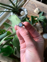 Load image into Gallery viewer, Moon Face Rainbow Moonstone Ring, Size 7 3/4