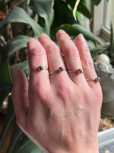 Load image into Gallery viewer, Birthstone Stacker Style Rings, Assortment of Gemstones and Sizes Available