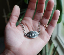 Load image into Gallery viewer, Claddagh Bracelet, Handcrafted Sterling Silver, Wrist Fit Up to 8”