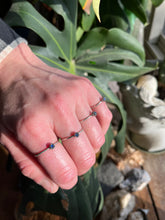 Load image into Gallery viewer, Birthstone Stacker Style Rings, Assortment of Gemstones and Sizes Available