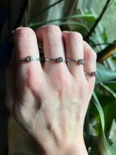 Load image into Gallery viewer, Birthstone Stacker Style Rings, Assortment of Gemstones and Sizes Available