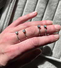 Load image into Gallery viewer, Birthstone Stacker Style Rings, Assortment of Gemstones and Sizes Available