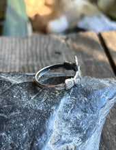 Load image into Gallery viewer, Claddagh Ring in Handcrafted Sterling Silver, Made to Order and Size