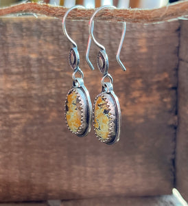 Blackjack Turquoise Drop Earrings