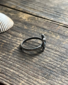 Ribbon Ring, Sterling Silver, Available Size 9 1/4