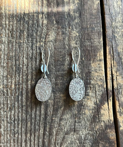 Blackjack Turquoise Drop Earrings