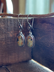 Blackjack Turquoise Drop Earrings