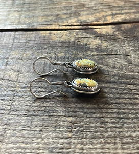 Blackjack Turquoise Drop Earrings