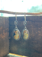 Load image into Gallery viewer, Blackjack Turquoise Drop Earrings
