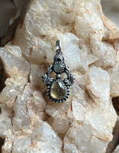 Load image into Gallery viewer, Autumn Leaf Faire One Pendant, Handcrafted Sterling Silver
