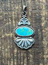 Load image into Gallery viewer, Stone Mountain Turquoise Della Pendant, With or Without Chain
