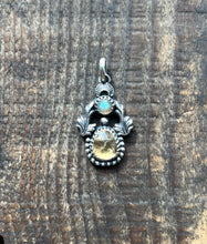 Load image into Gallery viewer, Autumn Leaf Faire One Pendant, Handcrafted Sterling Silver
