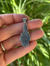 Load image into Gallery viewer, Autumn Fairest Pendant, Oregon Sunstone, Citrine and Spinel in Handcrafted Sterling Silver
