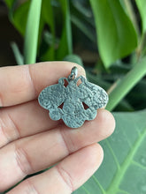 Load image into Gallery viewer, Kings Manassa Turquoise and Crystal Pipe Opal Butterfly, Sterling and Brass Accents, 16” Chain Included
