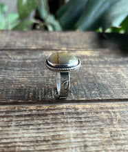 Load image into Gallery viewer, Owyhee Scenic Picture Jasper in Handcrafted Sterling Silver Ring, Size 9.5
