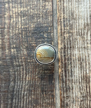 Load image into Gallery viewer, Owyhee Scenic Picture Jasper in Handcrafted Sterling Silver Ring, Size 9.5

