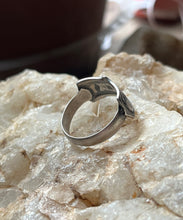 Load image into Gallery viewer, Lucky Ring in Handcrafted Sterling Silver, Custom Made To Order and Size Listing
