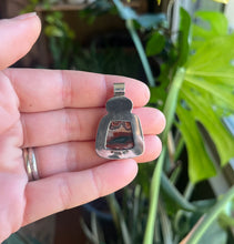 Load image into Gallery viewer, Red Plains Pendant, Garnet and Idaho Painters Palette Jasper-agate
