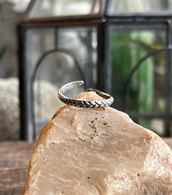 Load image into Gallery viewer, Snake Impression Wrap Ring, Adjustable from Ring Size 4-8
