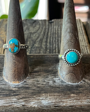 Load image into Gallery viewer, Turquoise Rings in Handcrafted Sterling Silver, 2 Available Options
