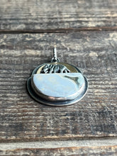Load image into Gallery viewer, Sold-Meeting at the Moon, Elephant with Ocean Jasper Pendant
