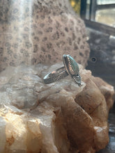 Load image into Gallery viewer, Sonoran Gold Turquoise Divine Ring, Handcrafted Sterling Silver, Size 6 3/4
