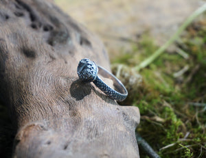 Herkimer Diamond Quartz Ring in Handcrafted Sterling Silver, 4 Ring Size Variations Available, Sizes 6.5, 7.5, 9, 11.5